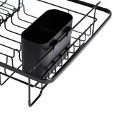 Argos Home extendable dish drainer black powder coated steel, UK version