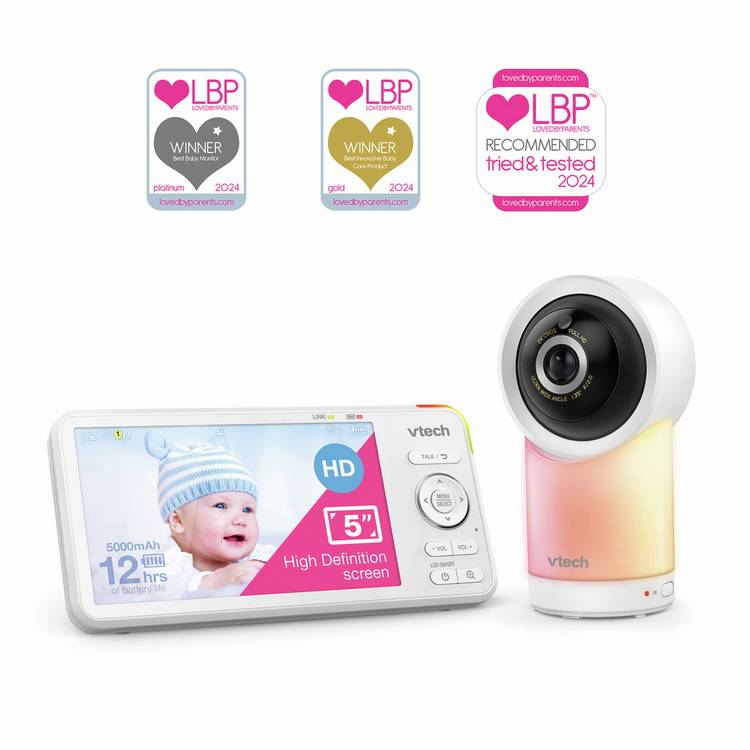 VTech RM5766 HD Smart baby monitor, imported from the UK