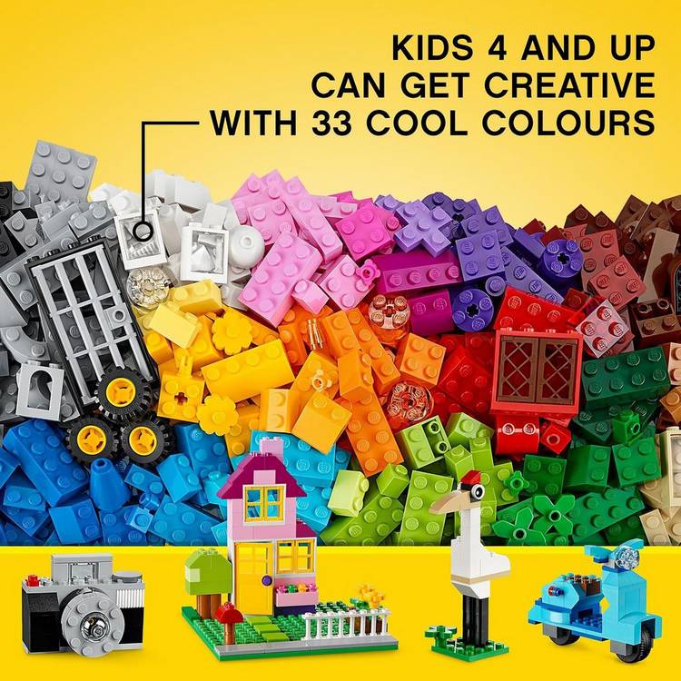 LEGO Classic Creative Brick Box large 790 pieces - British product