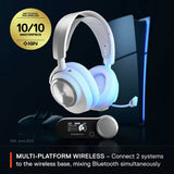 SteelSeries Arctis Nova Pro wireless gaming headset (British brand)