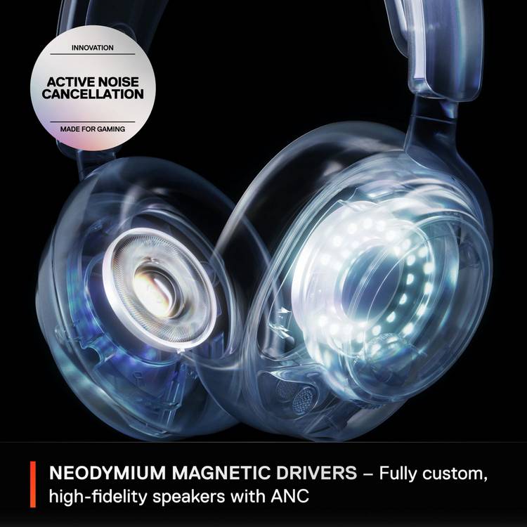 SteelSeries Arctis Nova Pro wireless gaming headset (British brand)