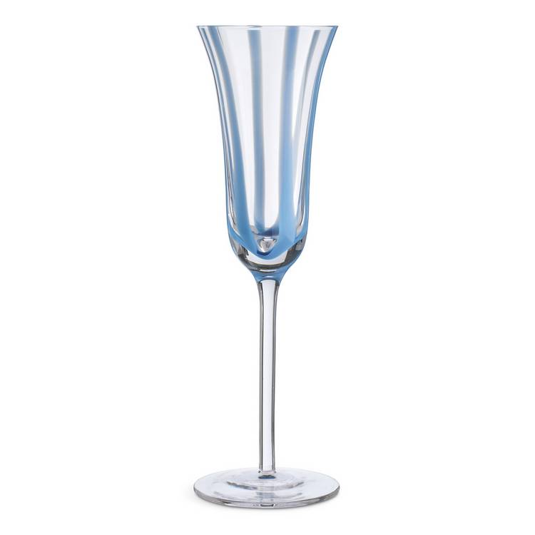 Habitat hand-painted champagne flutes 2pk, UK version