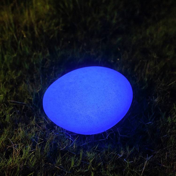 Habitat solar mood light granite rock, UK version