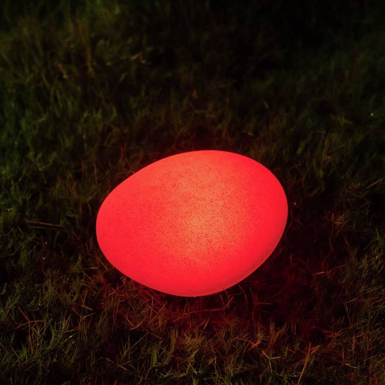 Habitat solar mood light granite rock, UK version