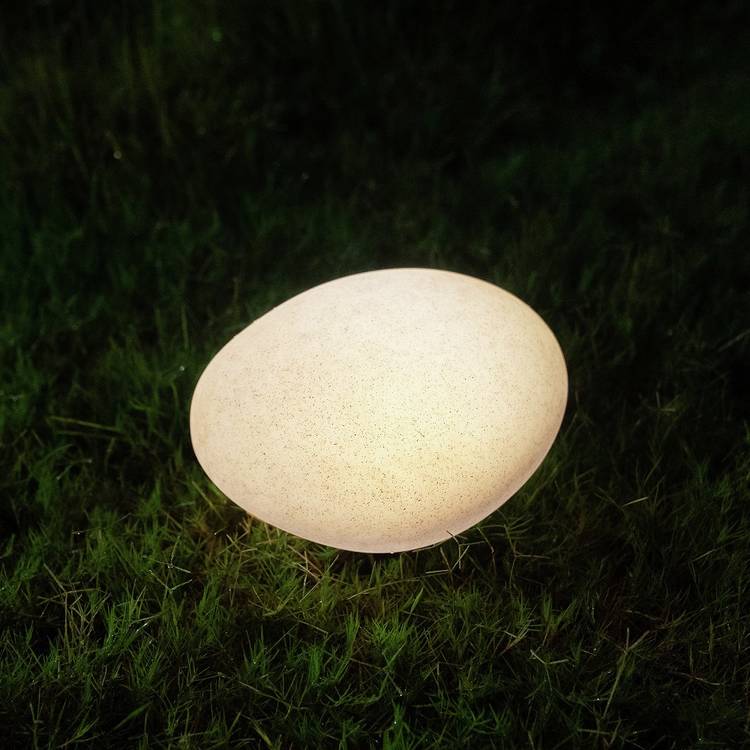 Habitat solar mood light granite rock, UK version