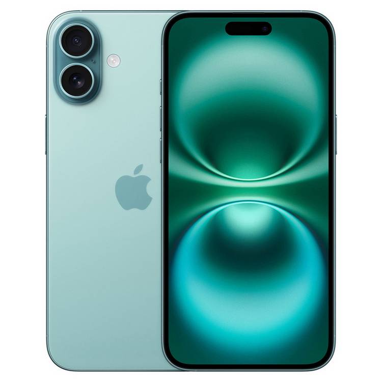 Apple iPhone 16 Plus teal 256GB smartphone - British product