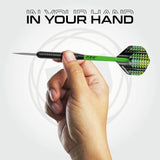 Winmau Cadet 19g steel darts set with flights - British product