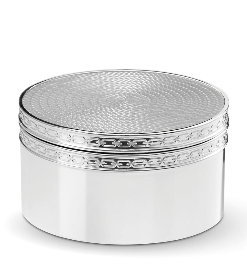 Wedgwood Vera Wang silver-plated covered box (British brand)