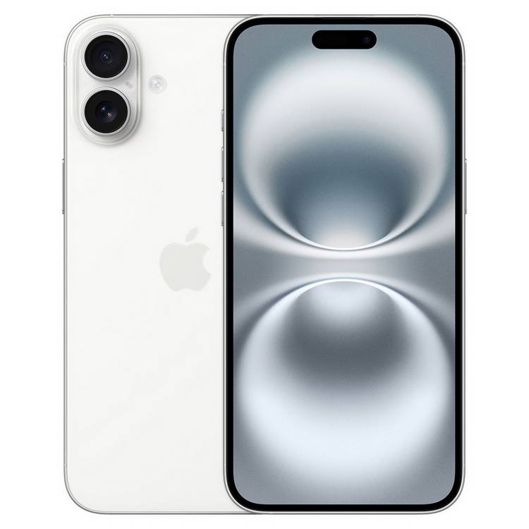 Apple iPhone 16 Plus 256GB White smartphone, UK version