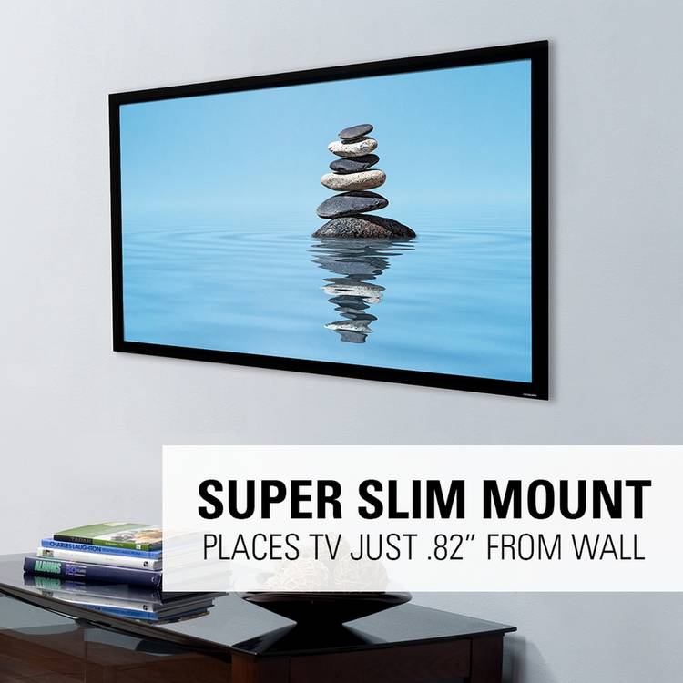 Sanus super slim tilting TV wall bracket 40-85 inch (British brand)