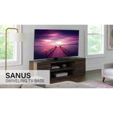 Sanus swivel TV stand 40-86 inch black, imported from the UK