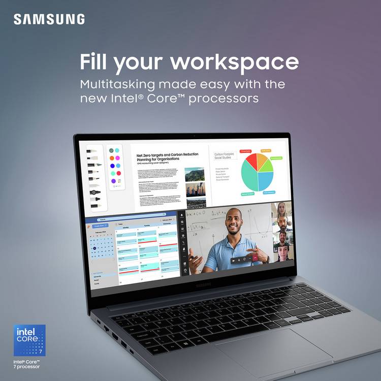 Samsung Galaxy Book4 2024 laptop 15.6 inch, imported from the UK