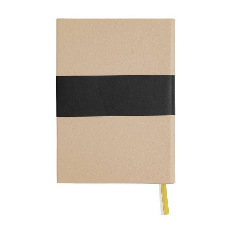 Habitat A5 Wellness Journal with champagne faux leather cover (British brand)