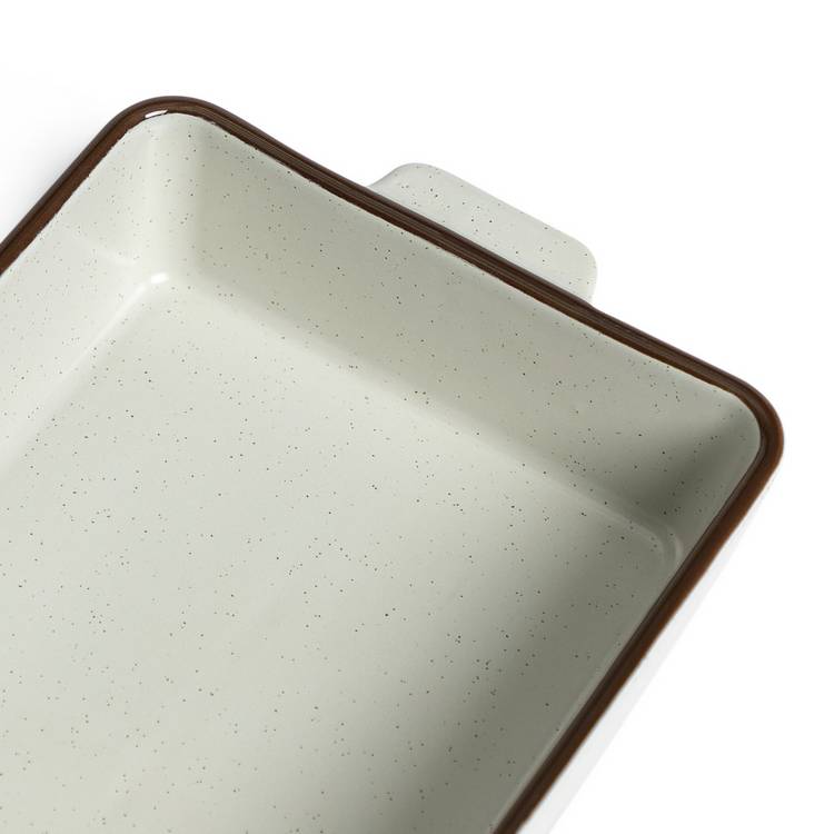 Habitat ceramic roaster speckle 20cm (British brand)