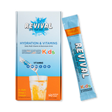 Holland & Barrett Revival KIDS Daily Multi-Vitamin & Electrolyte Drink Orange & Pineapple 30 Sachet- Buy online at McGrocer