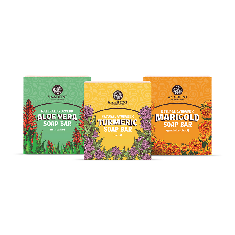 Handmade soap trio 270g with natural ingredients (British brand)