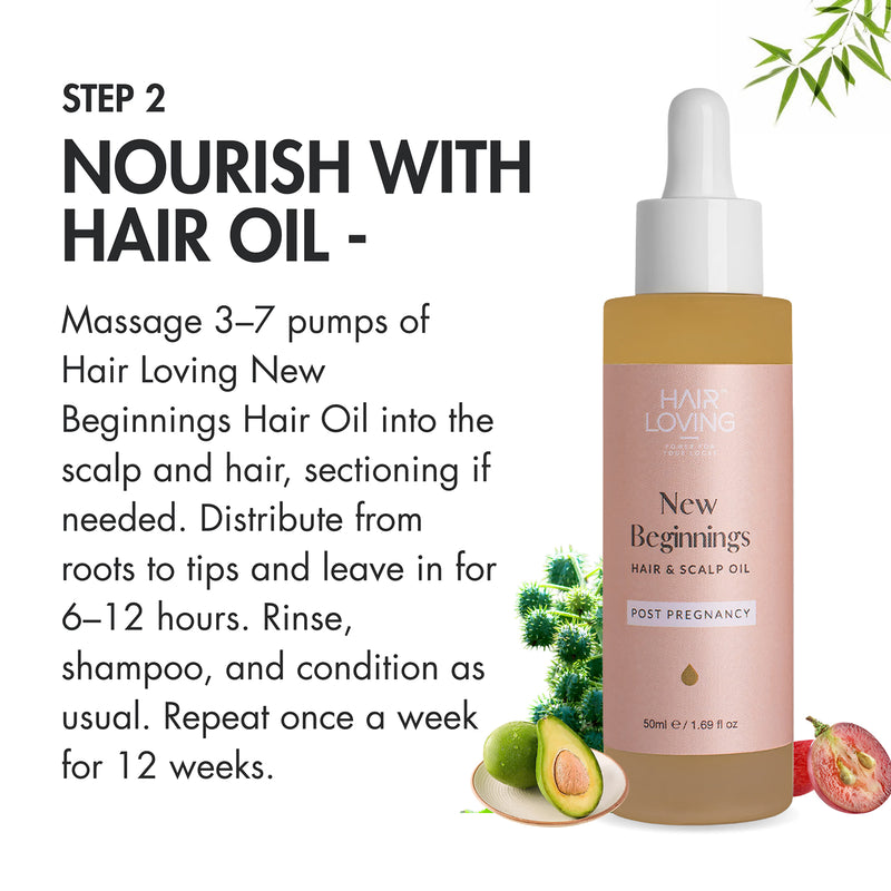 Hair Loving hair regrowth bundle 50ml oil and derma roller - British product