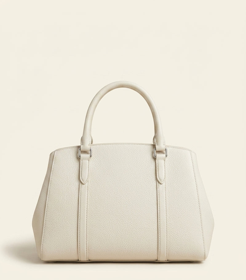 McQueen Farringdon top-handle bag grained calfskin (British brand)