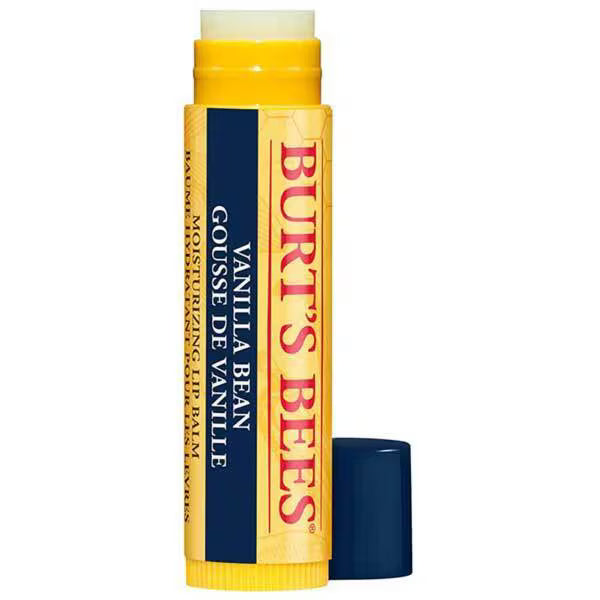Burt's Bees natural vanilla lip balm 4.25g imported from the UK