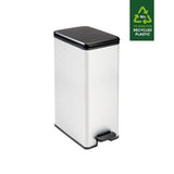 Curver slim bin 40 litre silver - British product