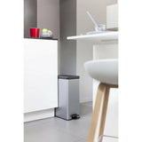 Curver slim bin 40 litre silver - British product