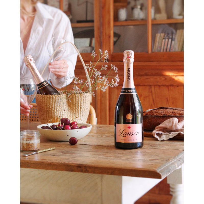 Lanson Le Rosé Création rosé champagne 75cl, UK version