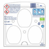 Febreze Cotton Fresh Bathroom Gel Air Freshener 2 x 3 Pack - British product