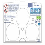 Febreze Cotton Fresh Bathroom Gel Air Freshener 2 x 3 Pack - British product
