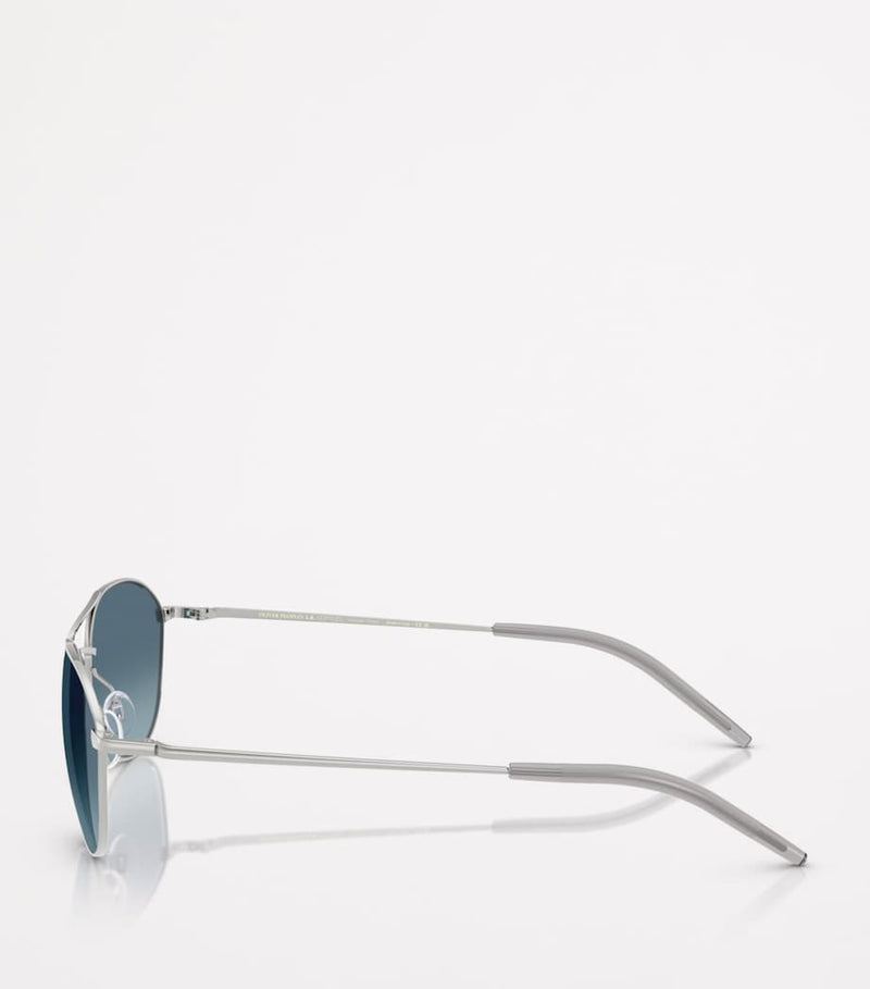 Oliver Peoples Aero II aviator sunglasses, UK version