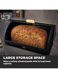 Tower Empire bread bin blue roll top lid, UK version