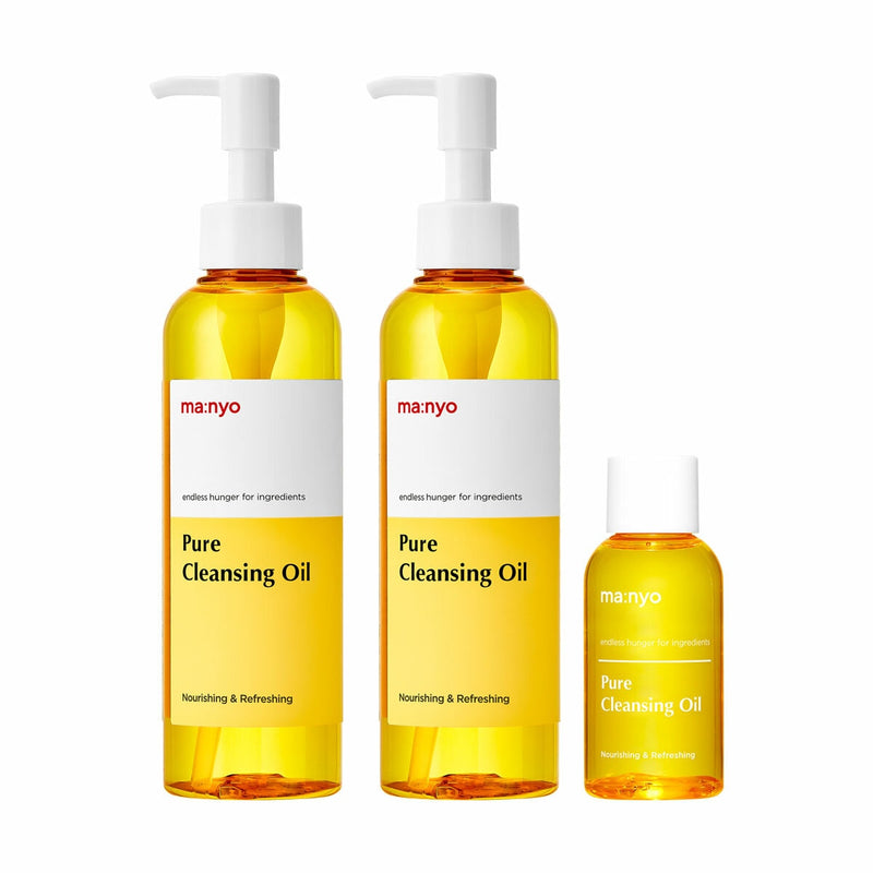Ma:nyo Pure Cleansing Oil 2x200ml plus 55ml, UK version