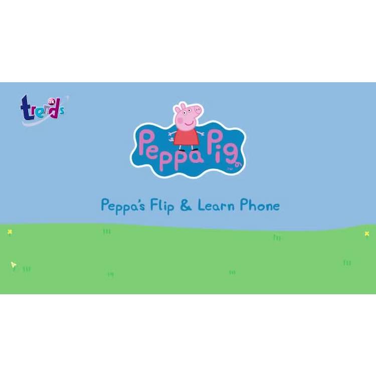 Peppa Pig Flip & Learn Phone toy, UK version