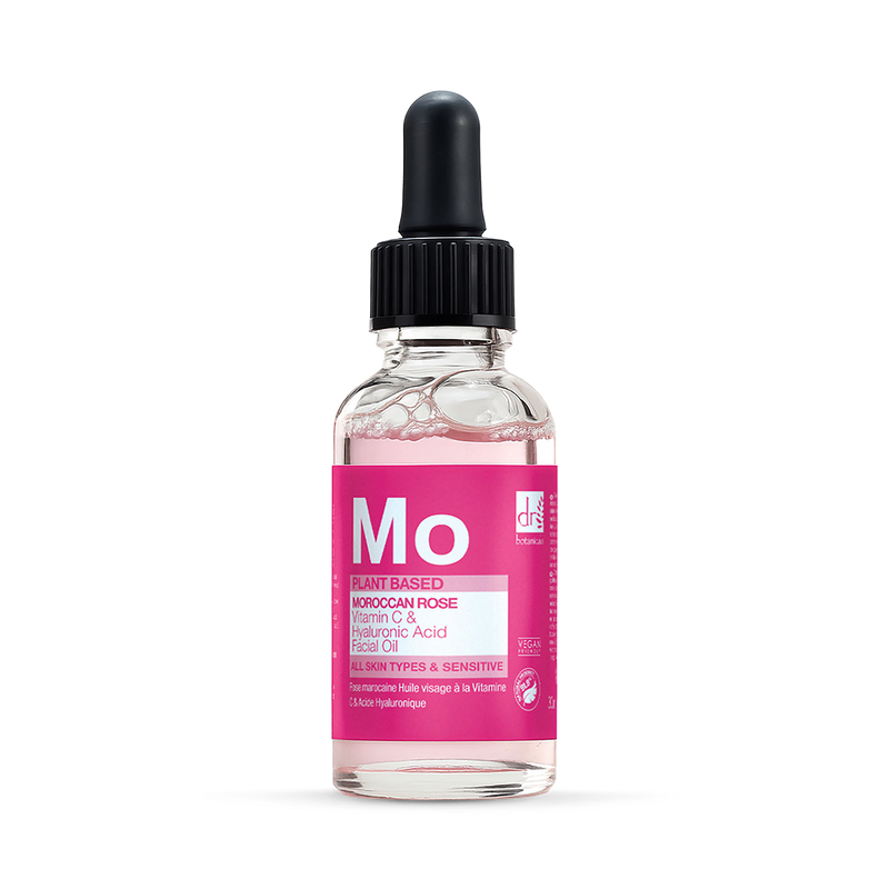 Dr Botanicals Moroccan Rose Facial Oil 30ml (British brand)