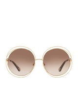 Harrods Chloé Round Carlina Sunglasses- Buy online at McGrocer