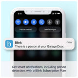 Blink Mini 2 security camera with weather resistant adapter (British brand)