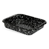 Habitat enamel roaster black 29cm, imported from the UK