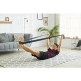 Decathlon Pilates elastic resistance band 4kg black, imported from the UK