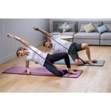 Decathlon Pilates elastic resistance band 4kg black, imported from the UK