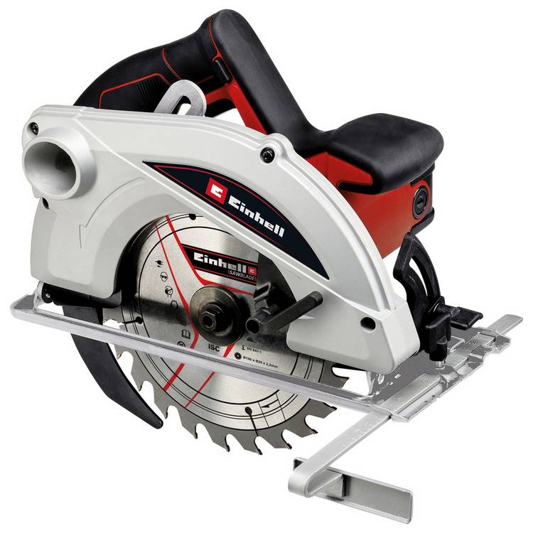 Einhell 1410W circular saw with 190mm blade (British brand)