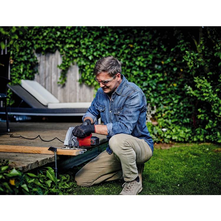 Einhell 1410W circular saw with 190mm blade (British brand)