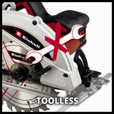 Einhell 1410W circular saw with 190mm blade (British brand)