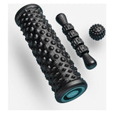 Decathlon massage kit with foam roller ball and stick, imported from the UK
