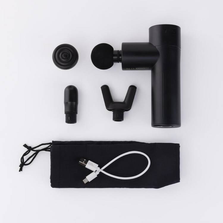 Decathlon mini massage gun with carry bag, imported from the UK