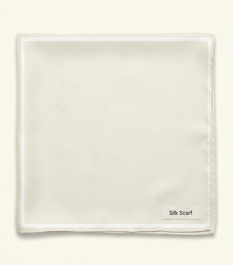Givenchy silk logo pocket square 90cm, imported from the UK