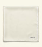 Givenchy silk logo pocket square 90cm, imported from the UK