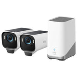 eufy S3 Pro 4K wireless security camera 2-pack UK version