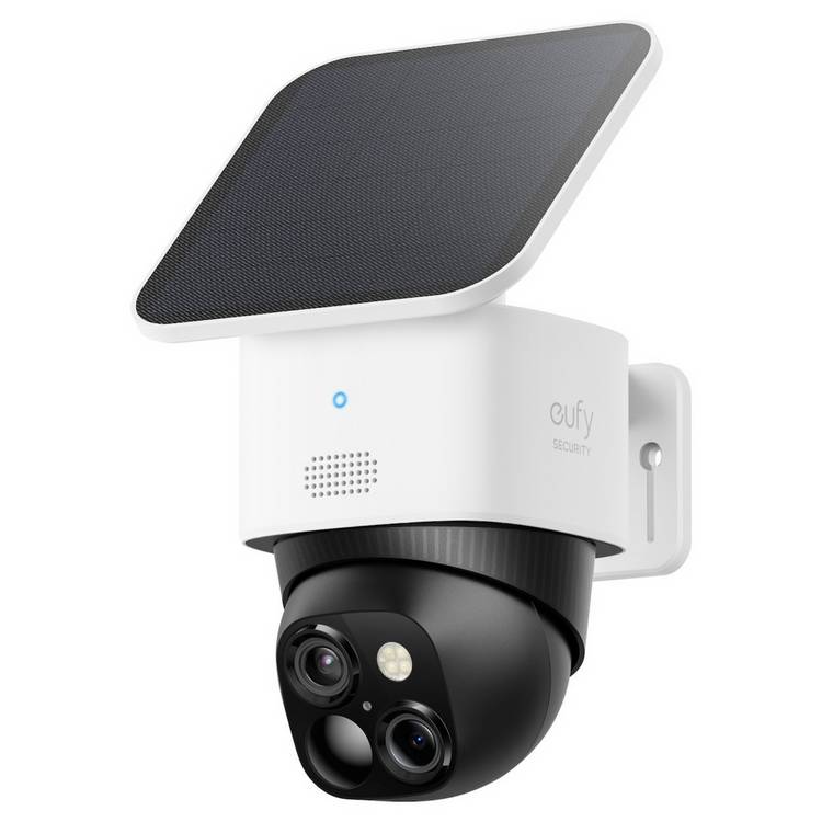 eufy SoloCam S340 3K security camera with solar panel (British brand)