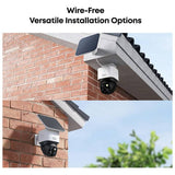 eufy SoloCam S340 3K security camera with solar panel (British brand)