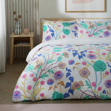 Habitat abstract floral bedding set single, imported from the UK