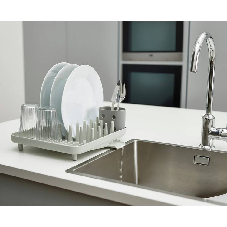 Joseph Joseph Duo Compact Dish Rack grey, imported from the UK